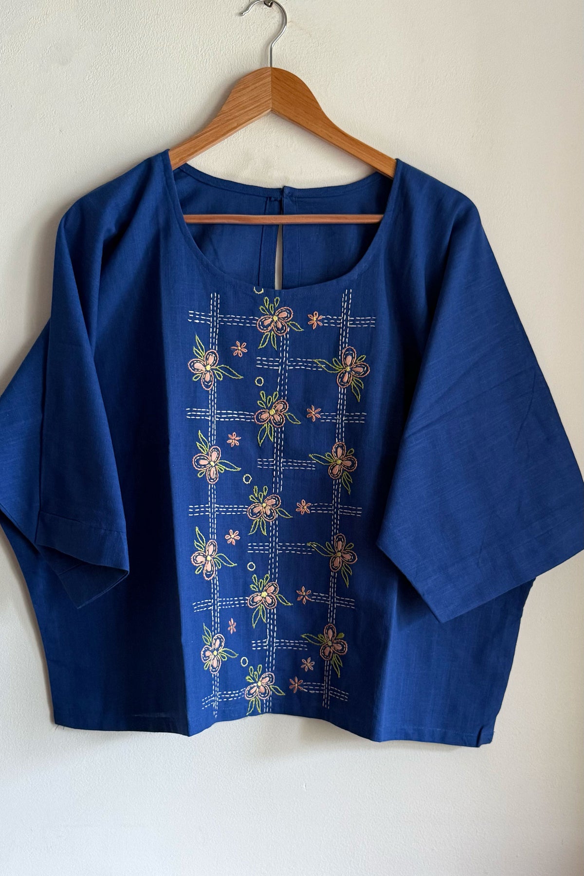 Cobalt Bloom Top