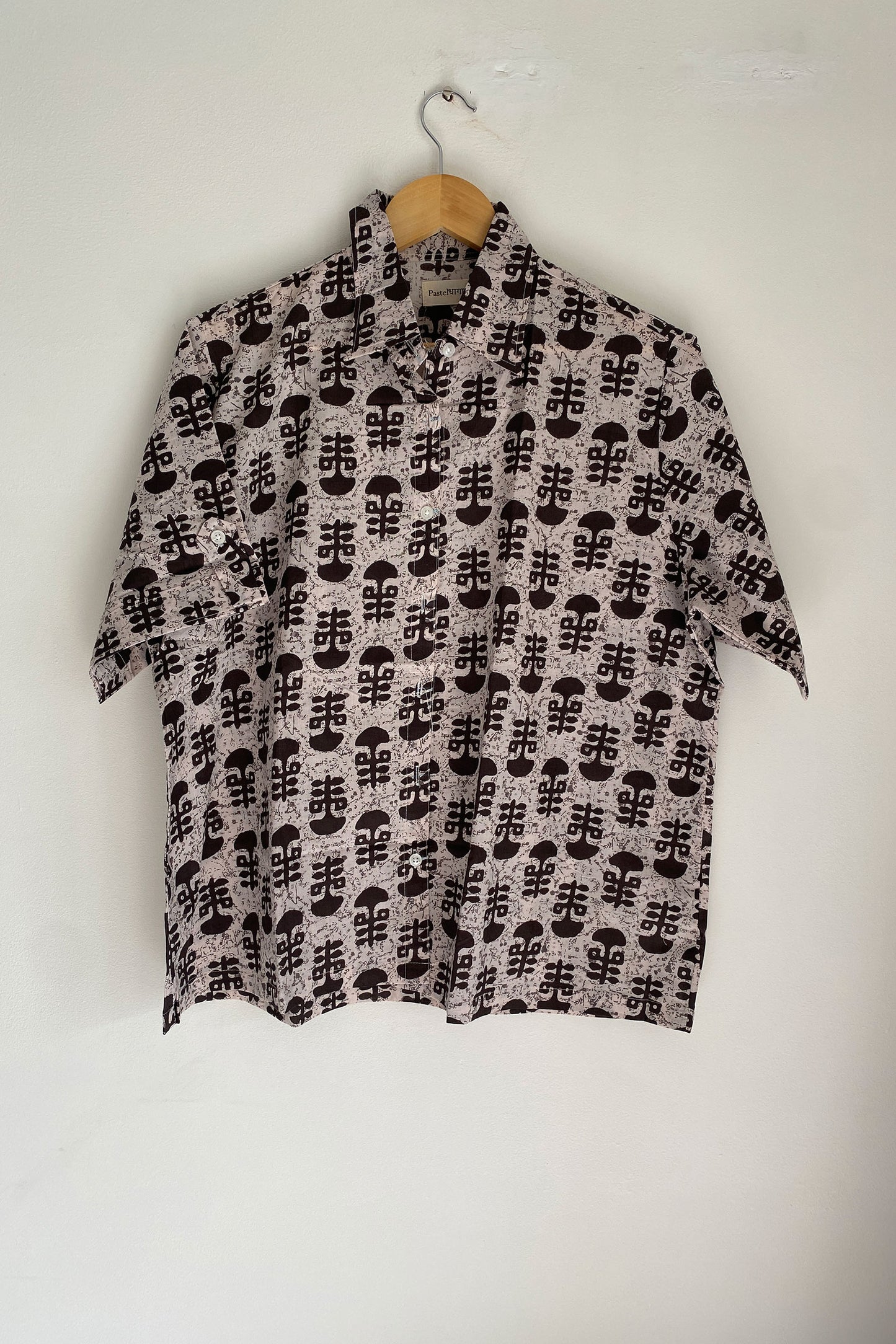 Grey White Dabu Shirt