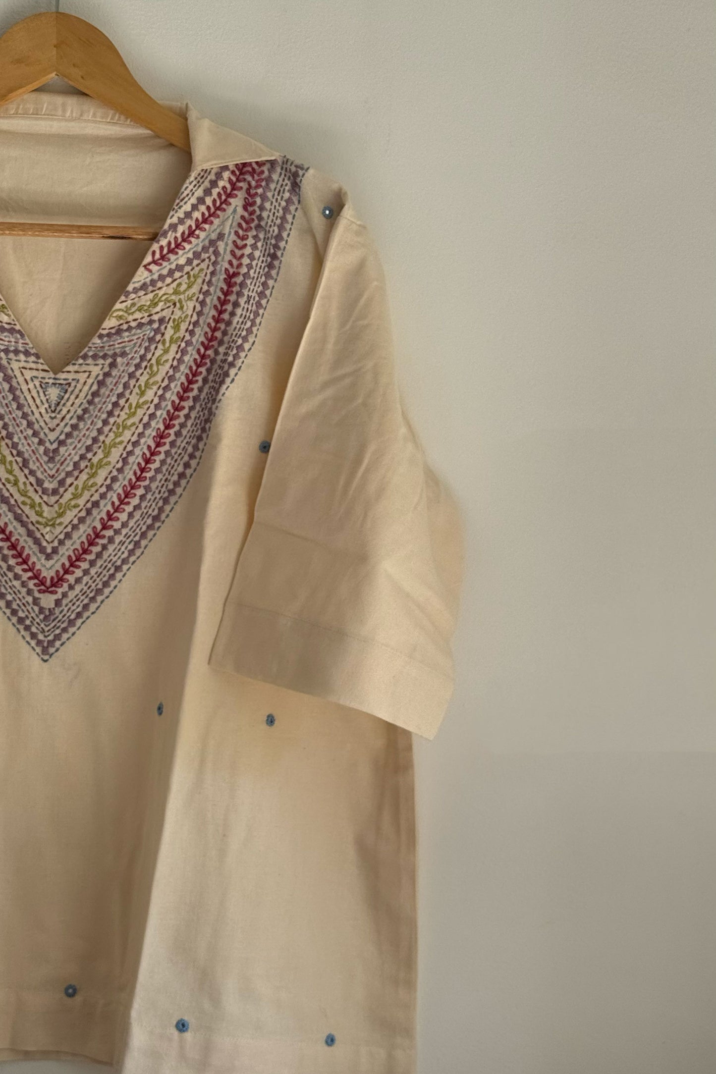 Ivory Boho Top