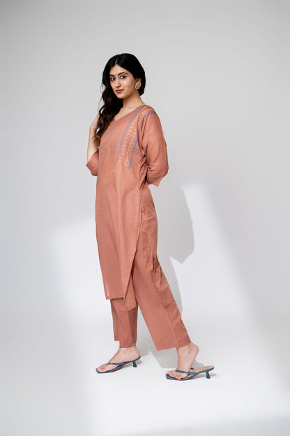 Copper Rust Suit Set
