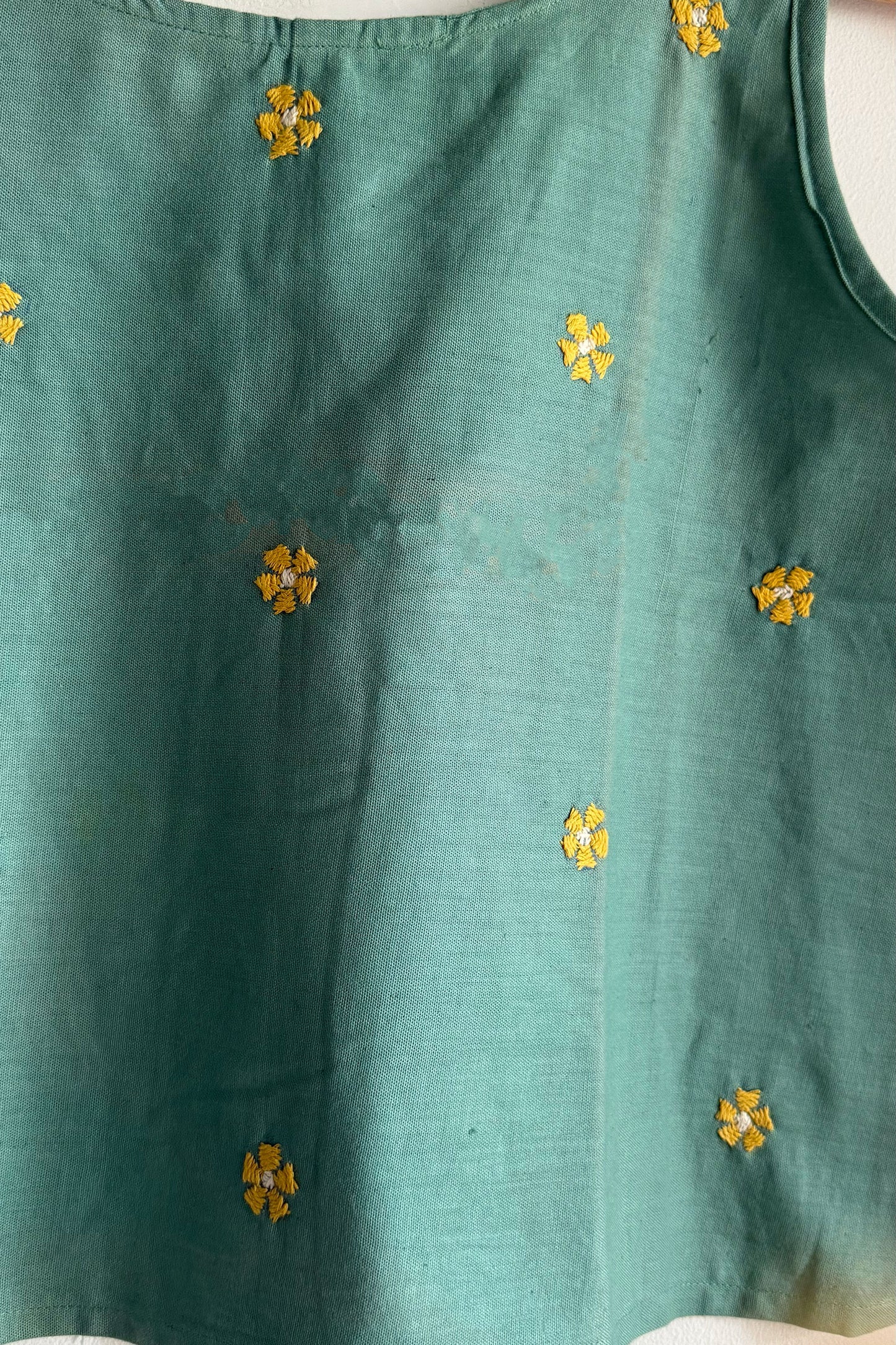 Tribal Bloom Crop Top