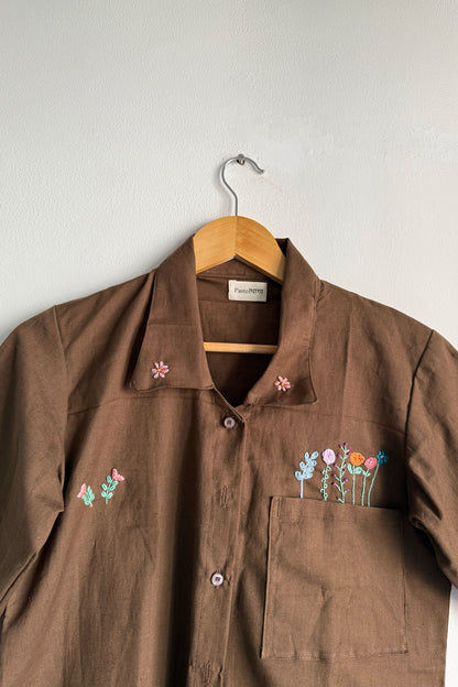 Meadow Brown Bloom Shirt (Unisex)