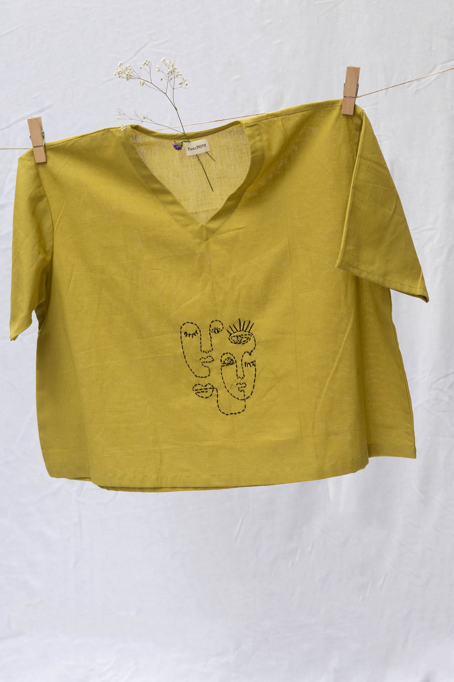 Golden Expression Top
