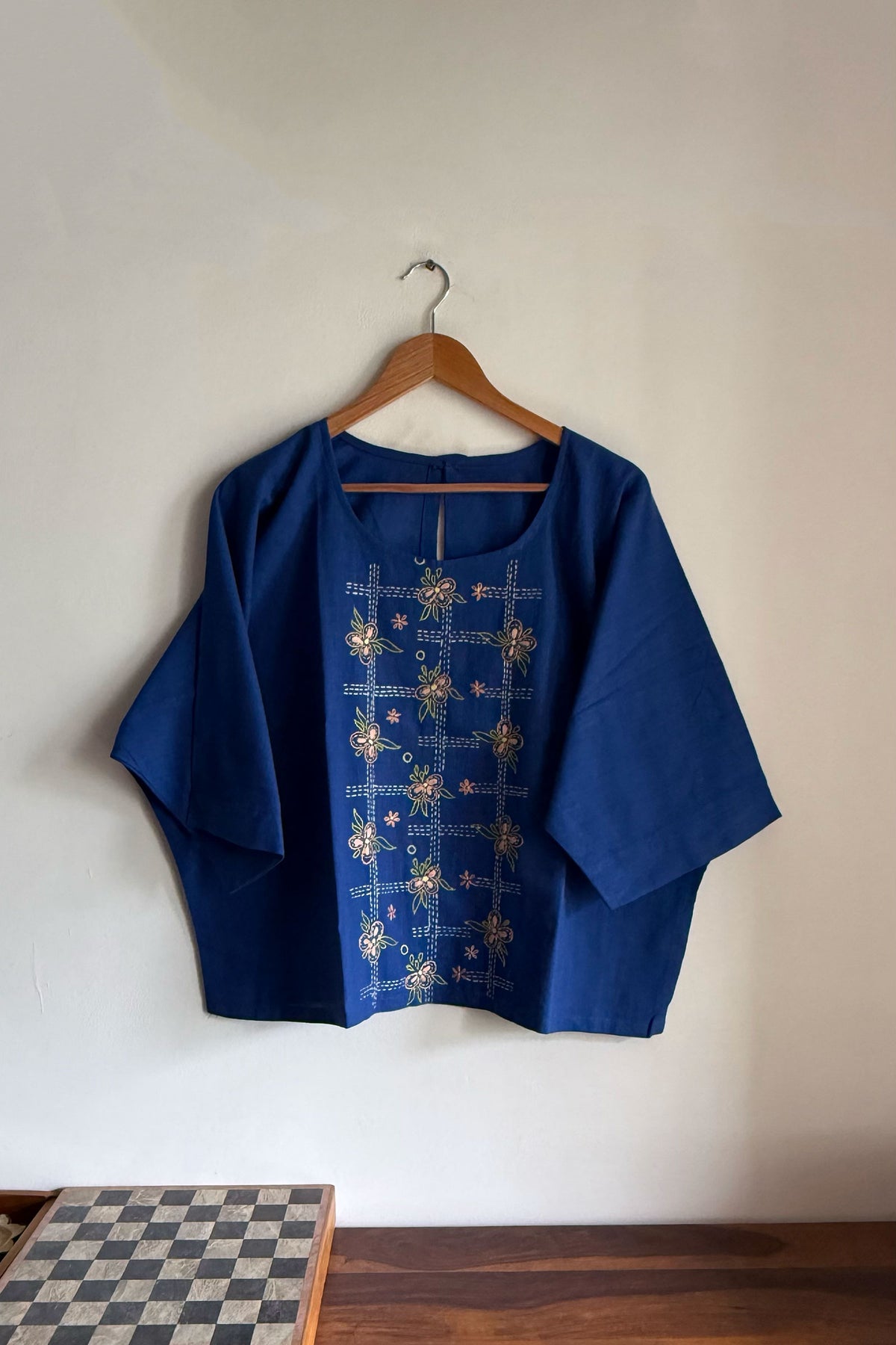 Cobalt Bloom Top
