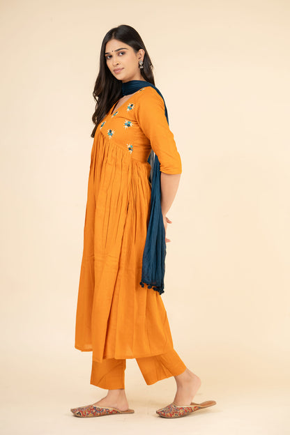 Palash Embroidered Suit Set