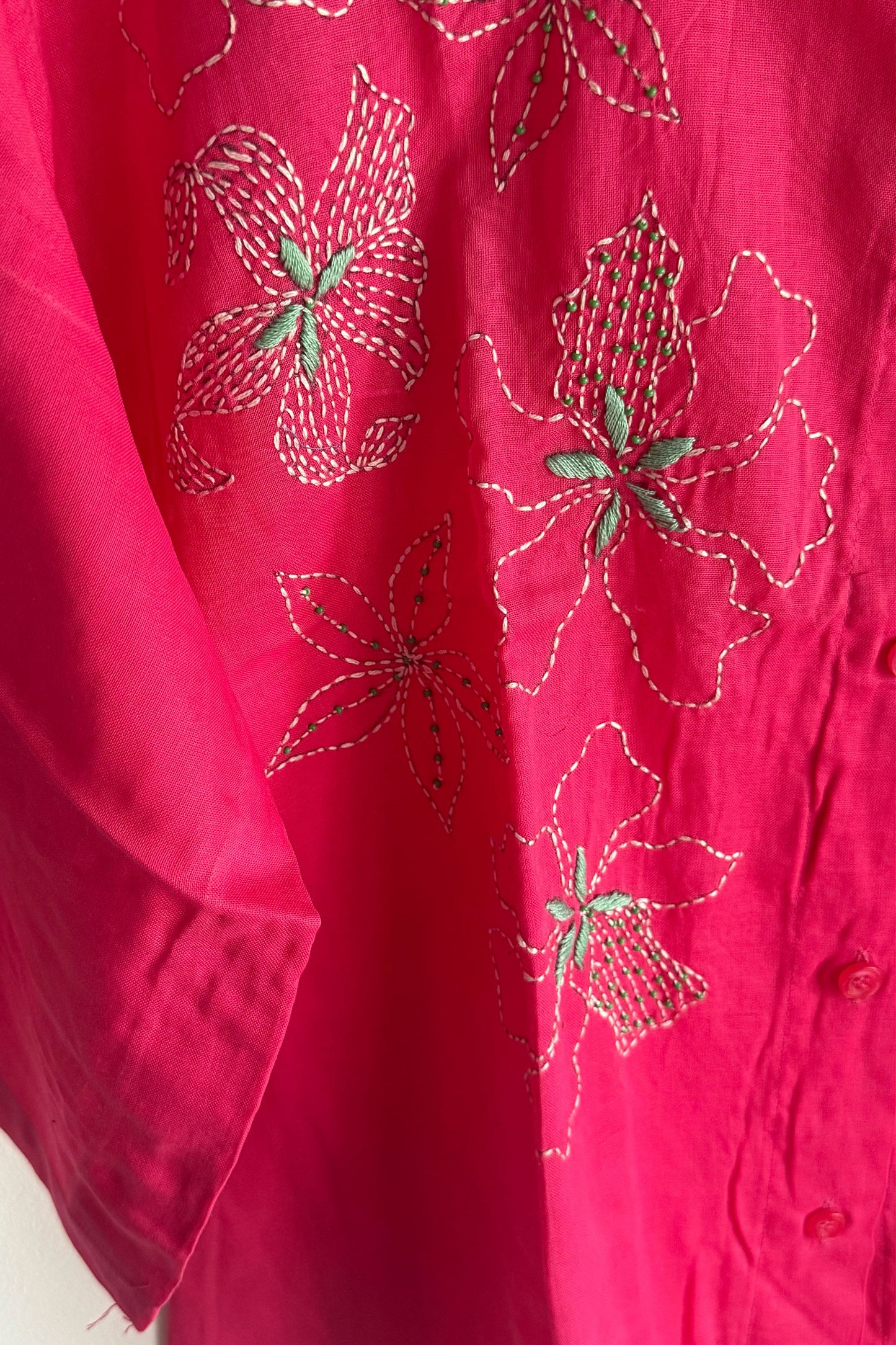 Fuchsia Bloom Shirt