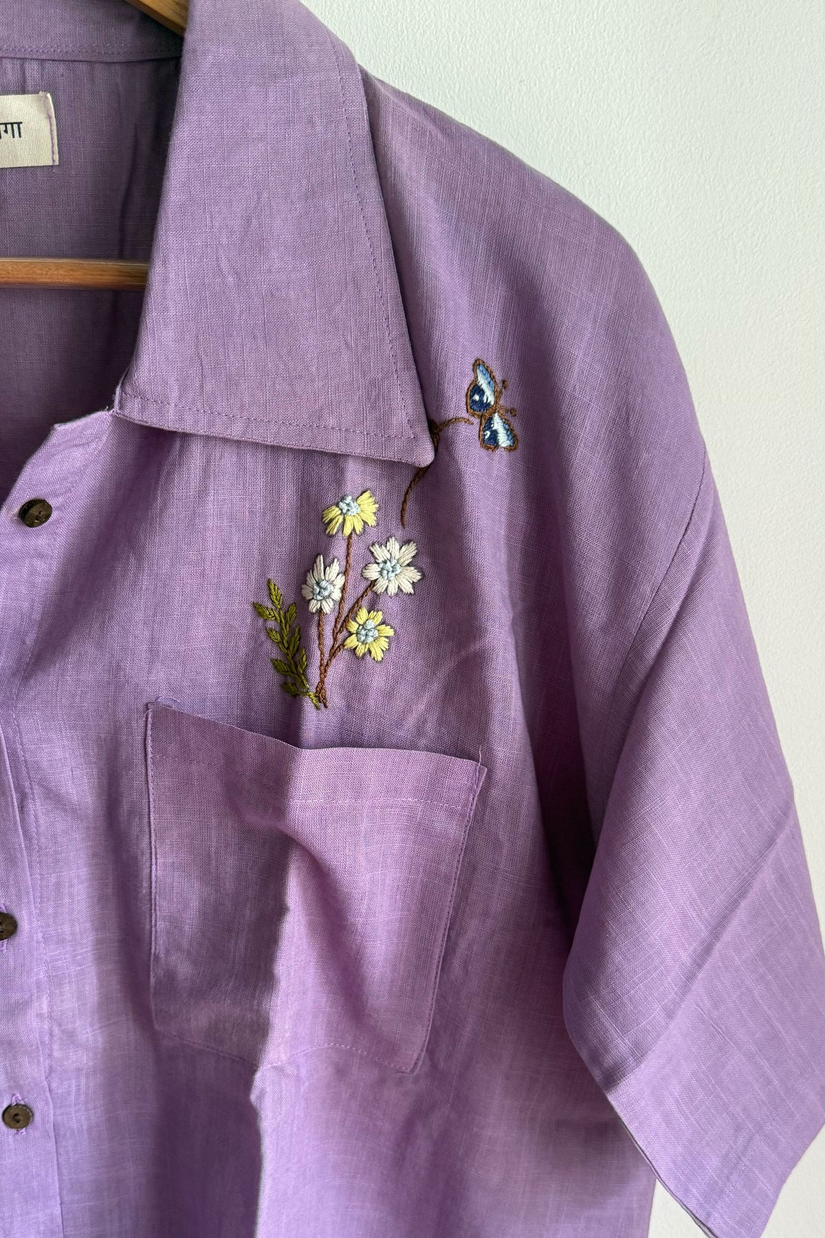 Lilac Wildflower Shirt