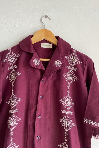 Ziba Kutchi Embroidery Shirt (Unisex)