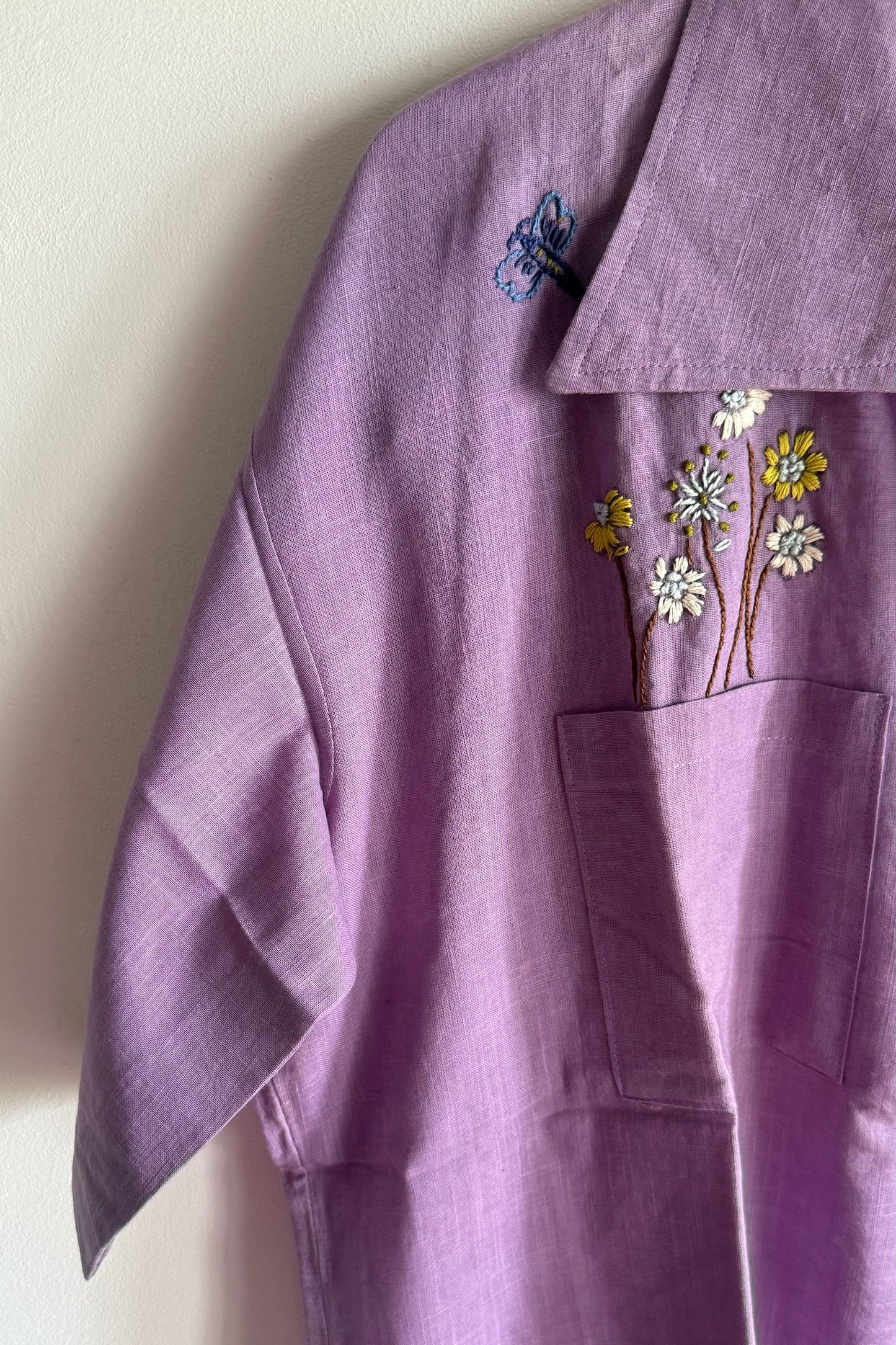 Lilac Wildflower Shirt