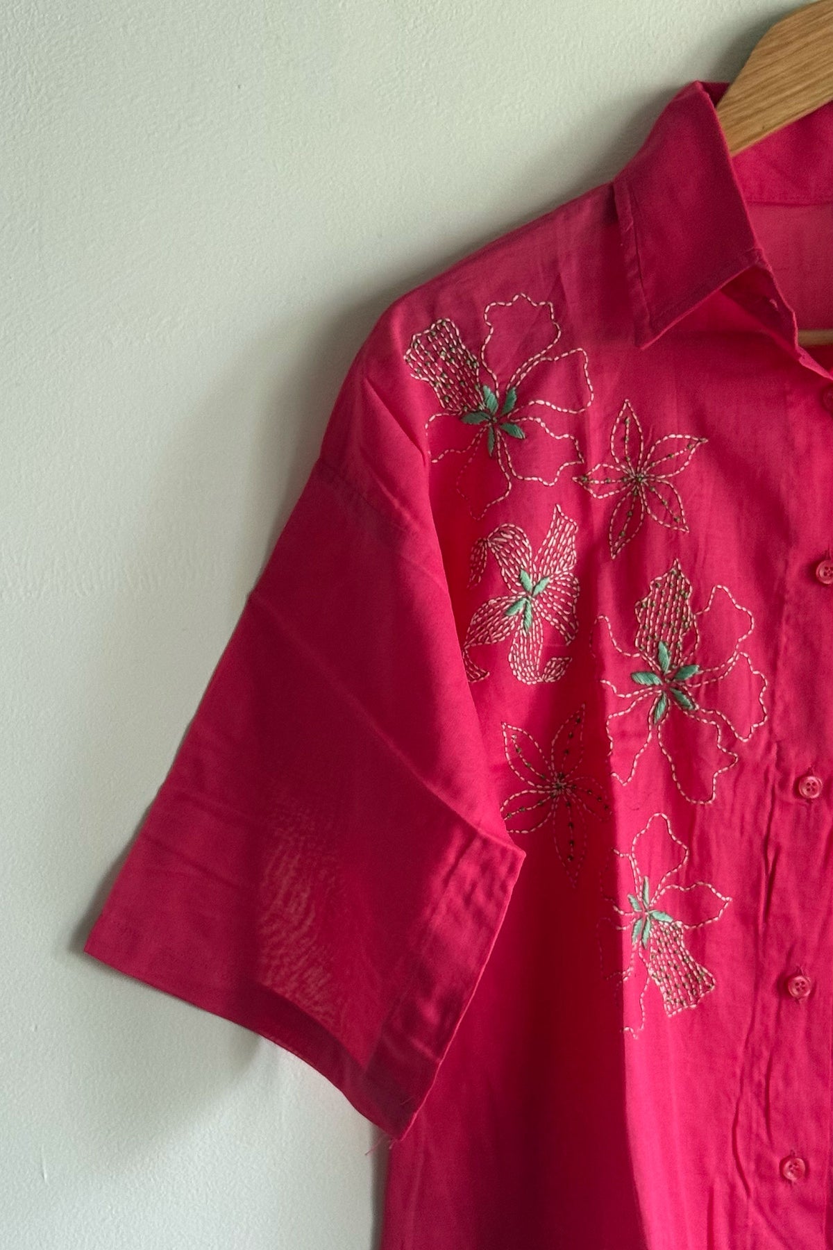 Fuchsia Bloom Shirt