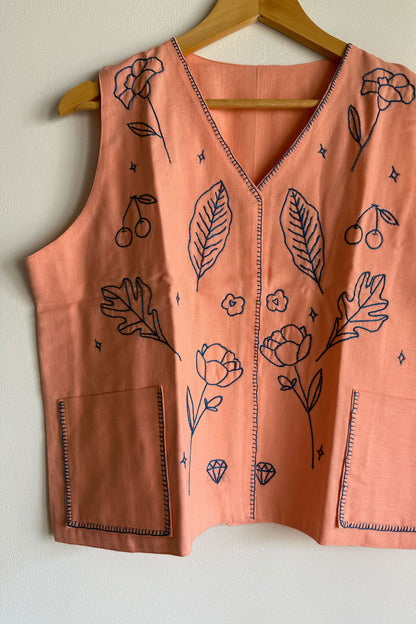 Peach Reverie Shrug