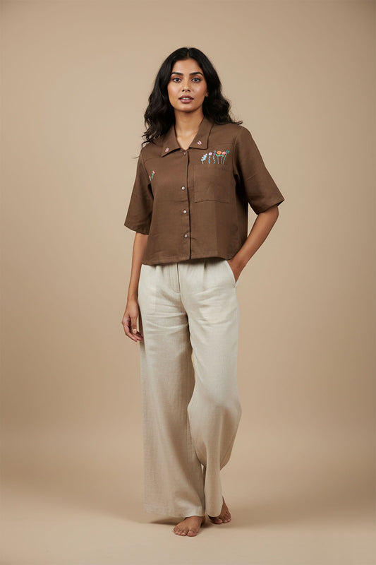 Meadow Brown Bloom Shirt (Unisex)