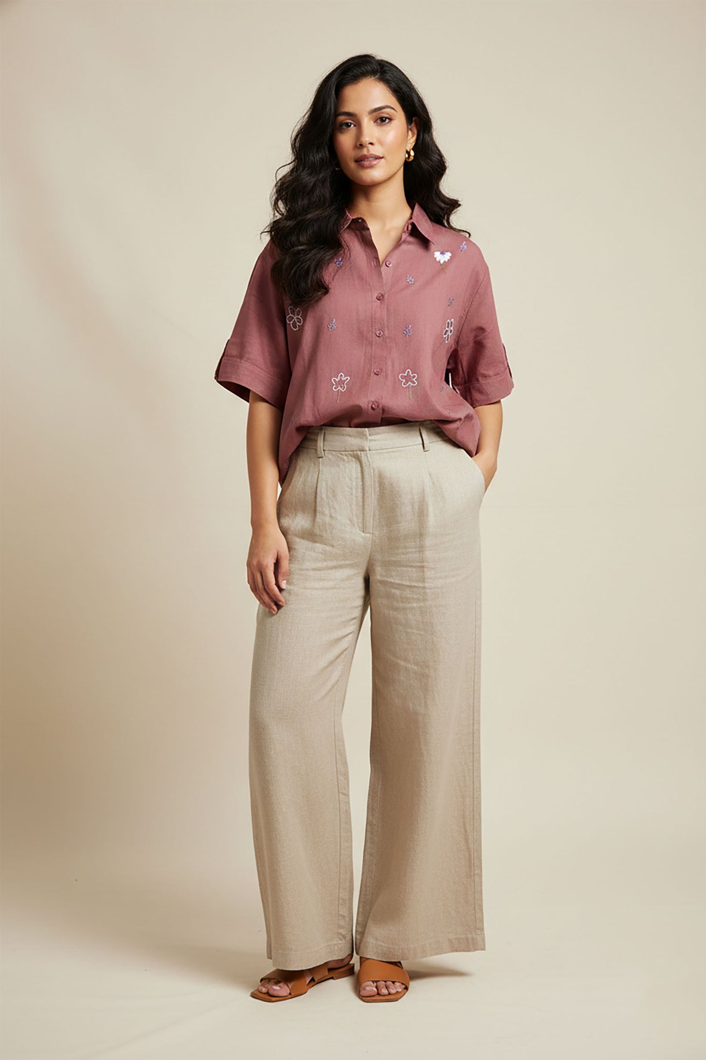 Muted Flora Shirt