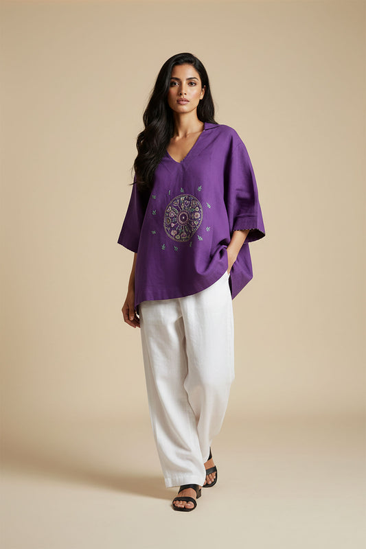 Mystic Violet Top