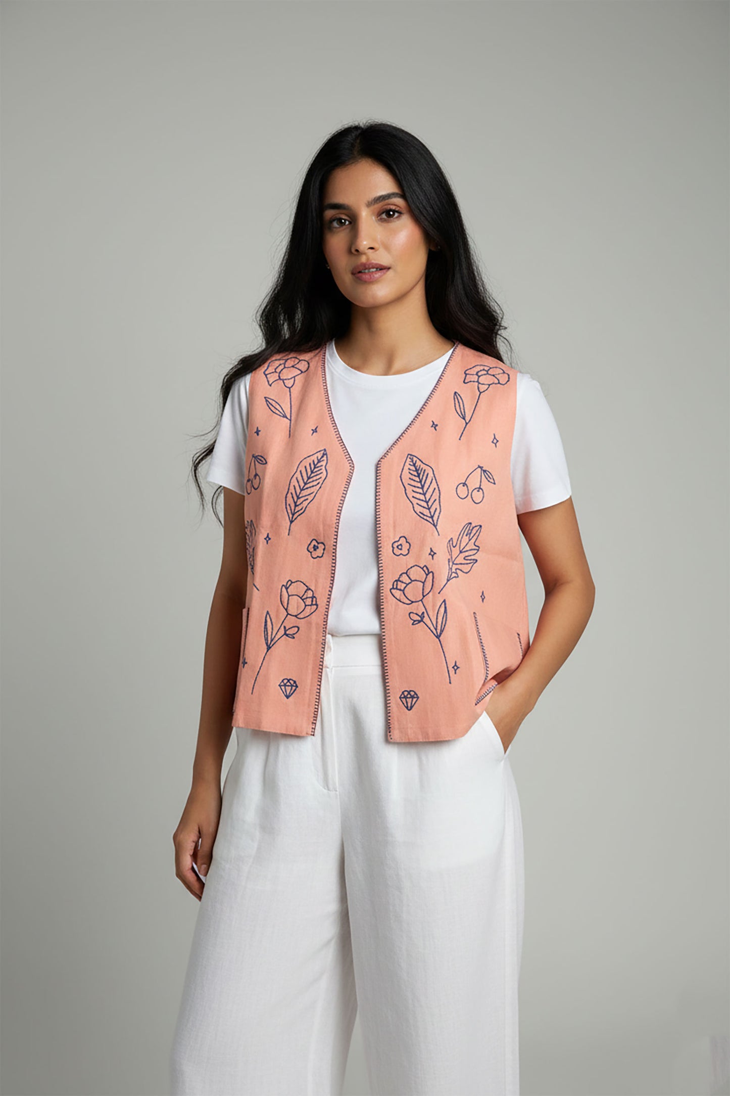 Peach Reverie Shrug