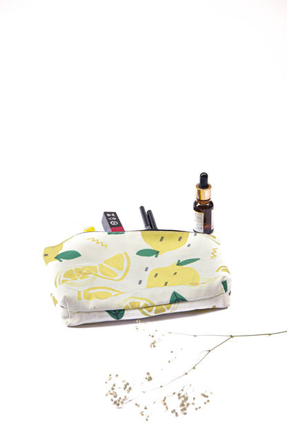 Yellow Lemon Daily Essential Small Pouch
